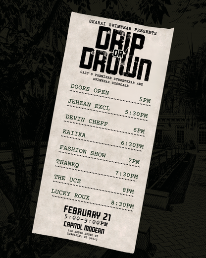 Drip or Drown 2026