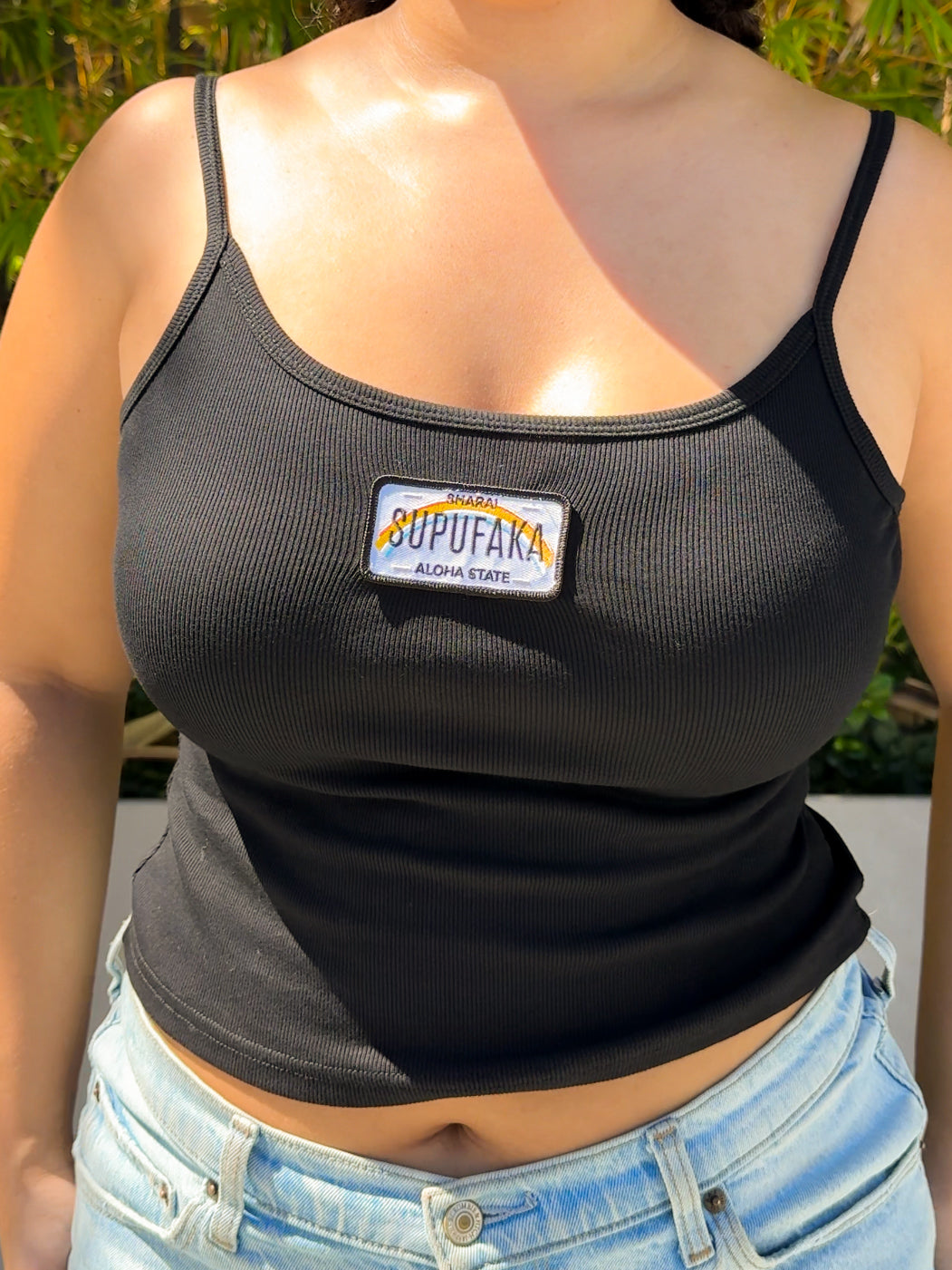 License Plate Baby Tank
