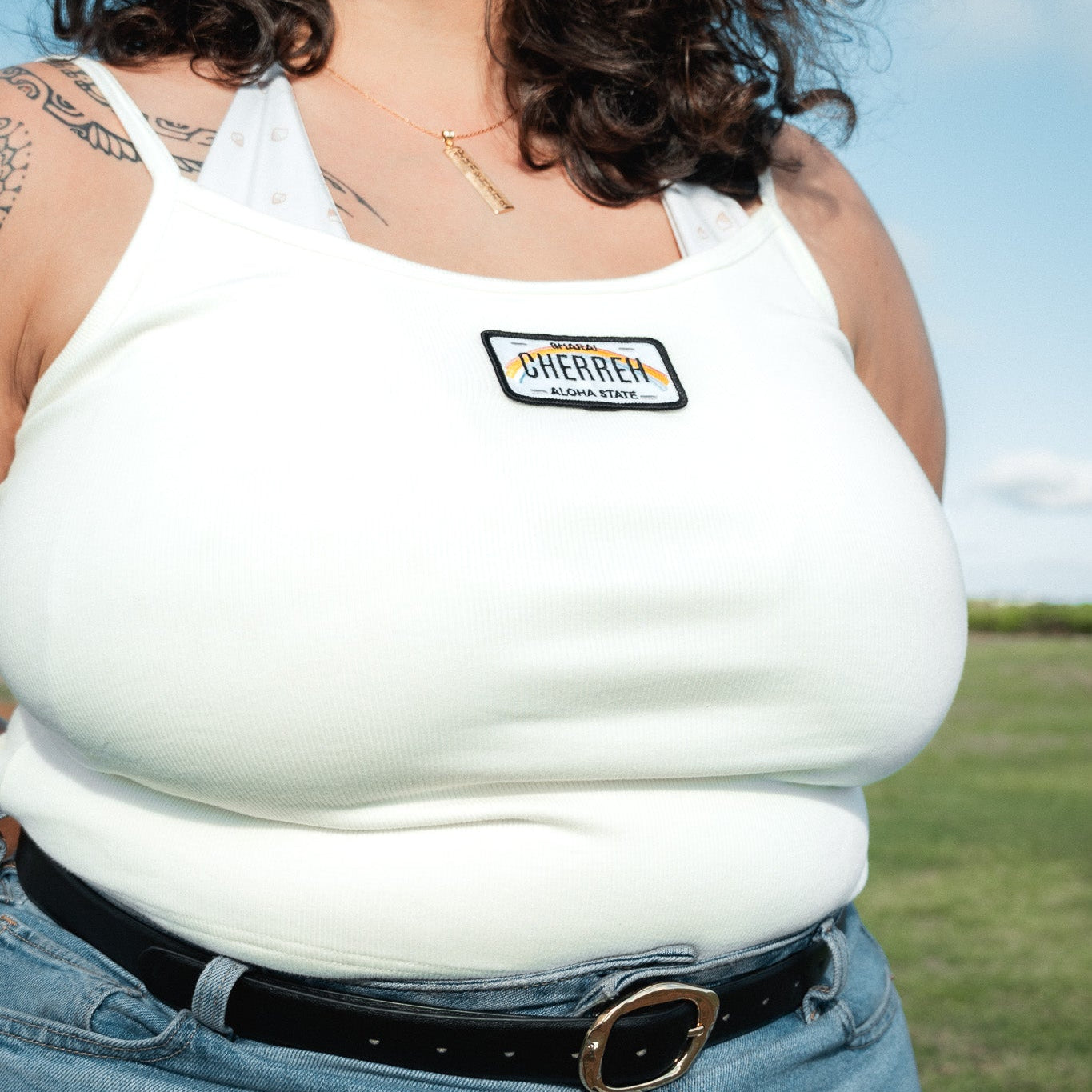 License Plate Baby Tank