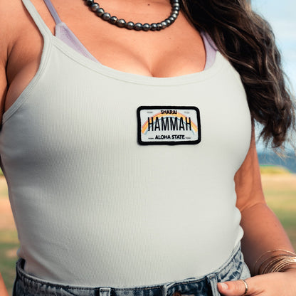 License Plate Baby Tank